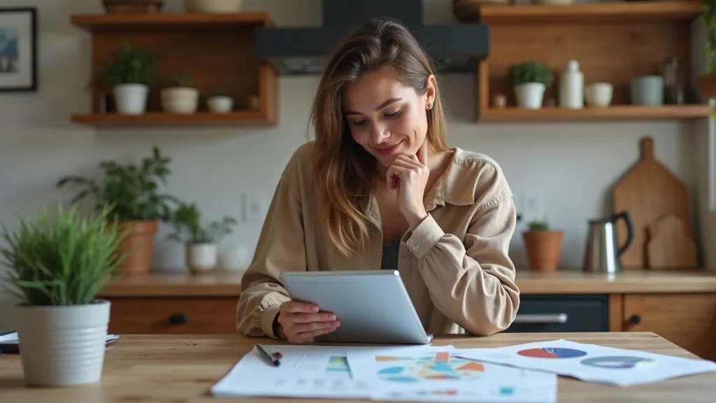 Homeowner analyzing factors that influence home insurance rates in Columbia SC