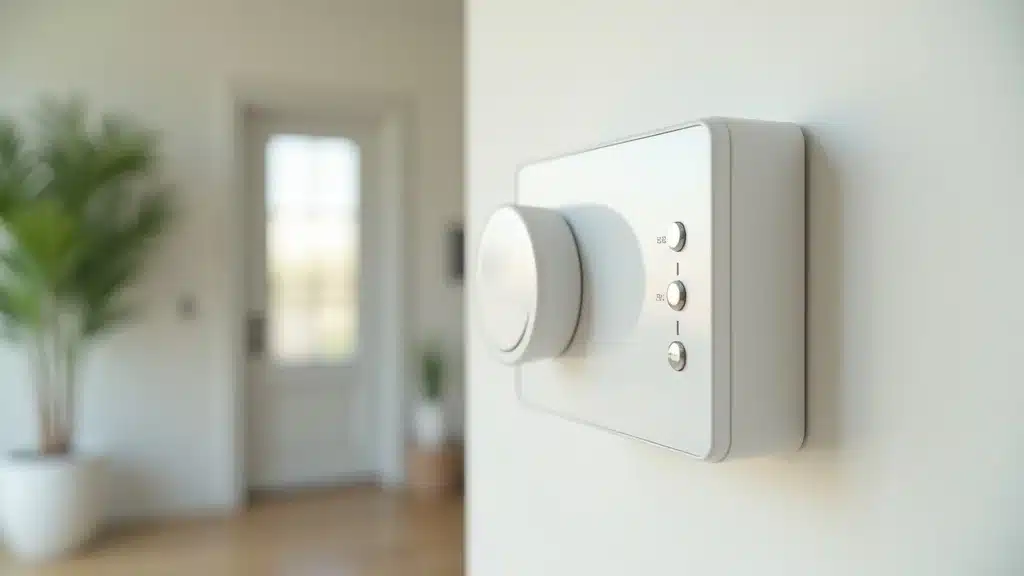 Smart alarm panel and green home thermostat provide extra Columbia SC home insurance discount value