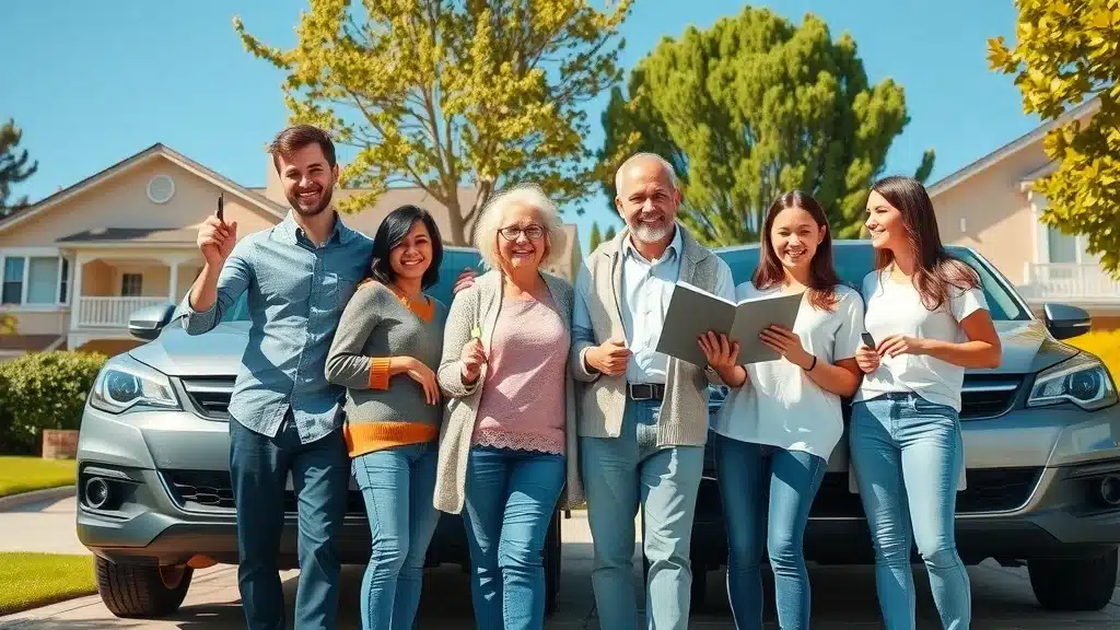 Columbia SC family with two cars and insurance paperwork - finding the right car insurance policy