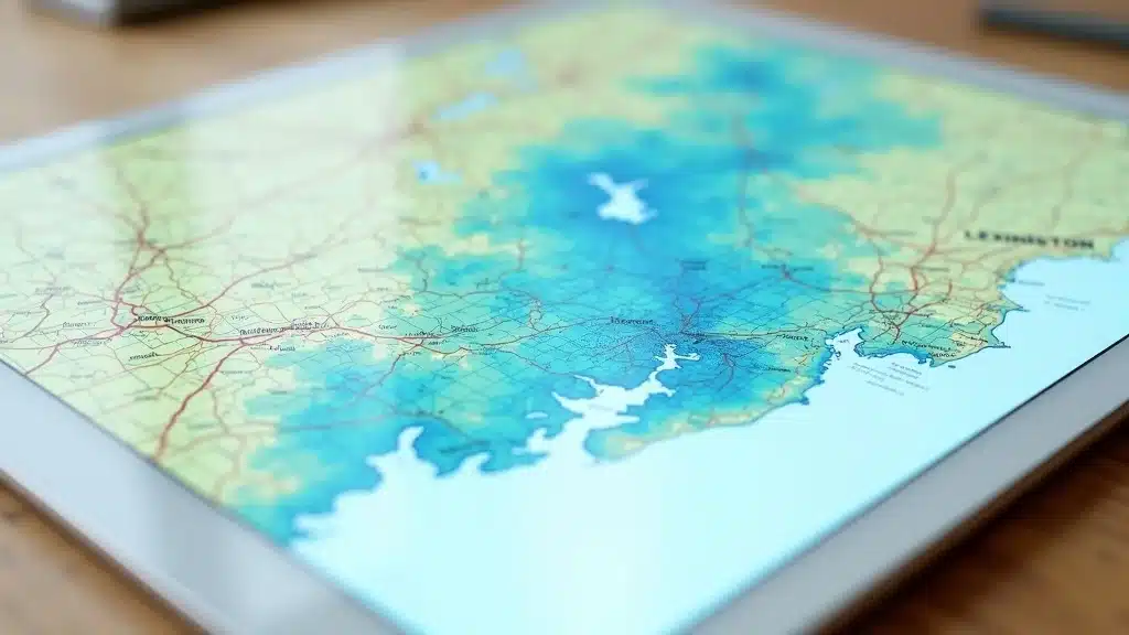 Clear flood zone map Lexington SC home insurance infographic